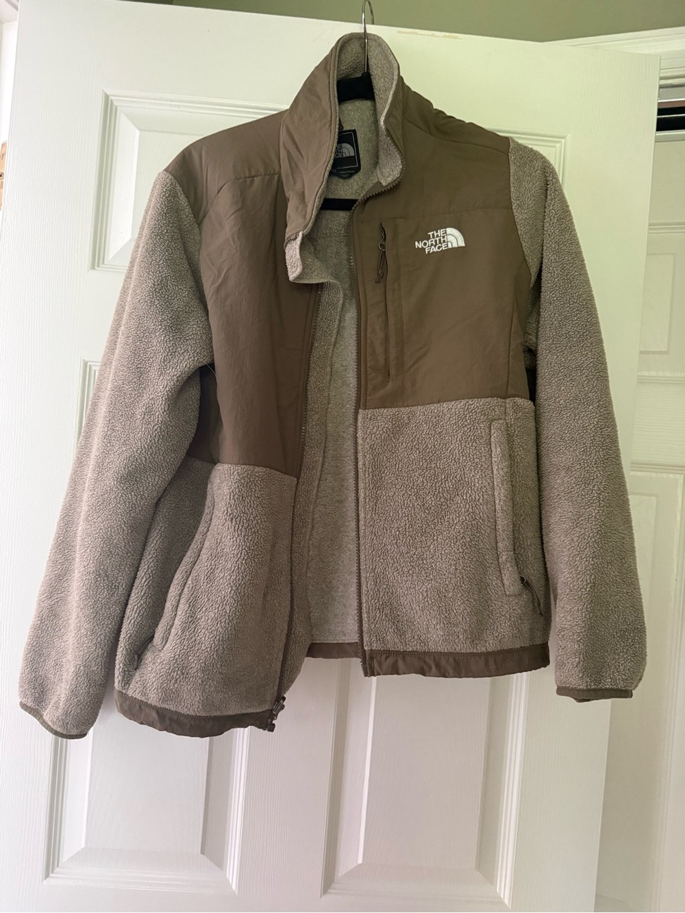 The North Face Taupe Fleece Jacket